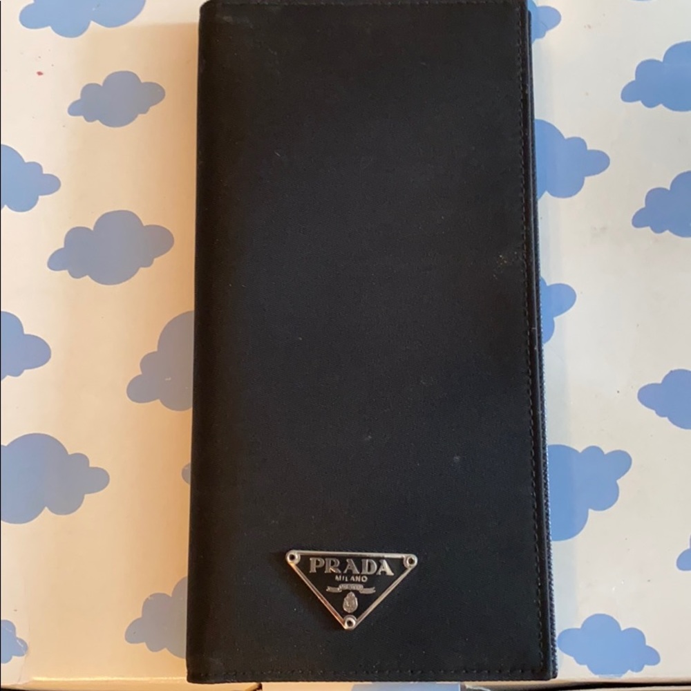 Prada Checkbook Cover
